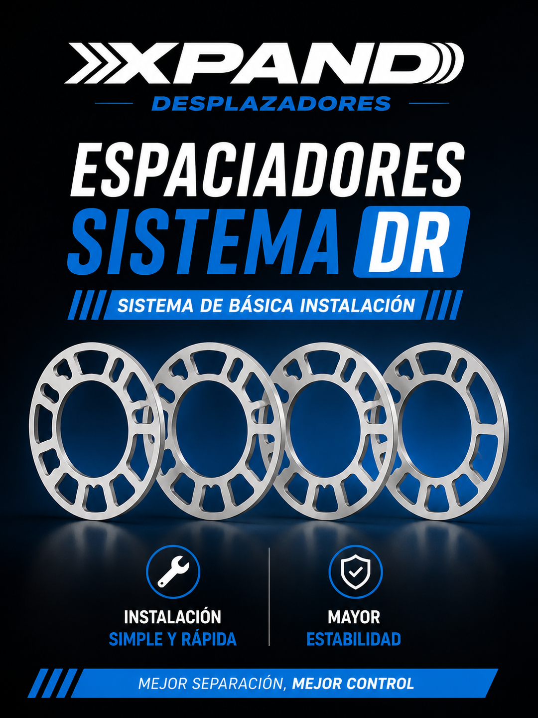 DESPLAZADOR SISTEMA DR (ESPACIADOR)