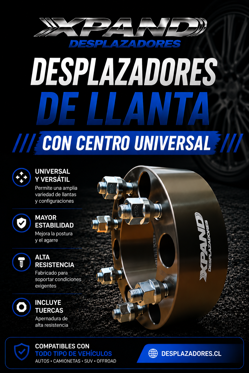DESPLAZADOR CENTRO UNIVERSAL