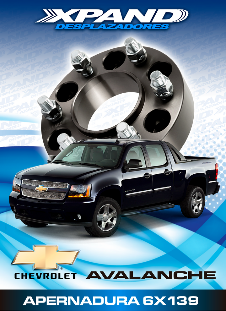 DESPLAZADOR DE LLANTAS | CHEVROLET AVALANCHE