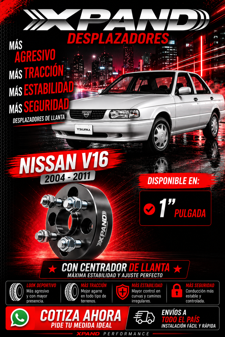 DESPLAZADOR DE LLANTAS PARA NISSAN V16