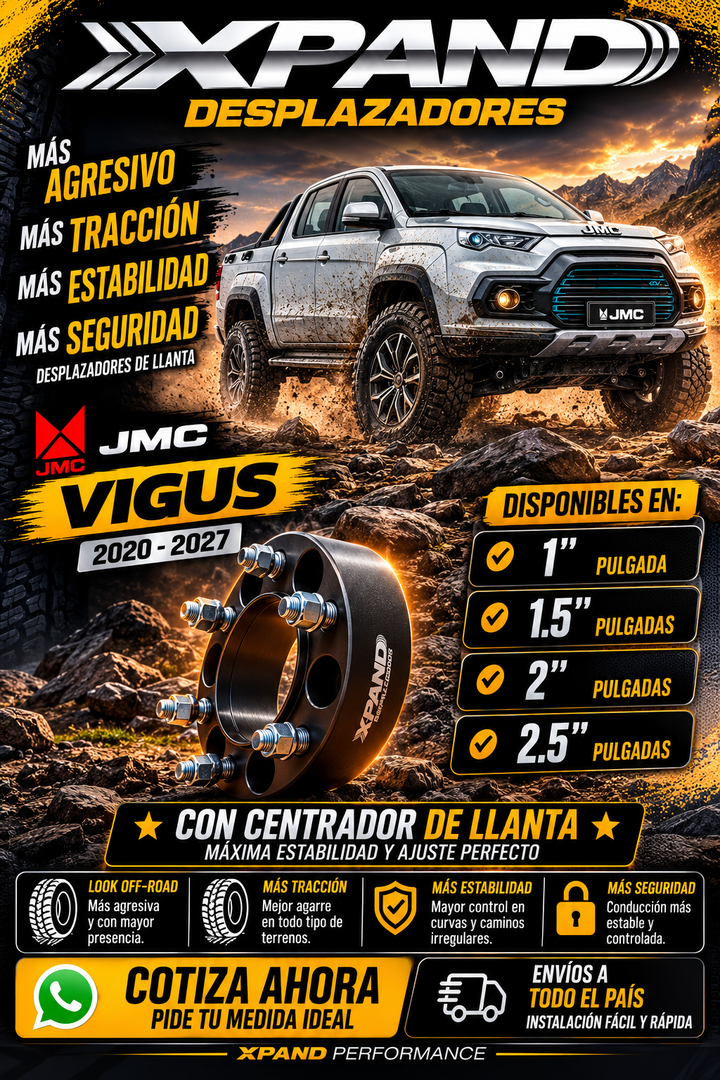 DESPLAZADOR DE LLANTAS | JMC VIGUS