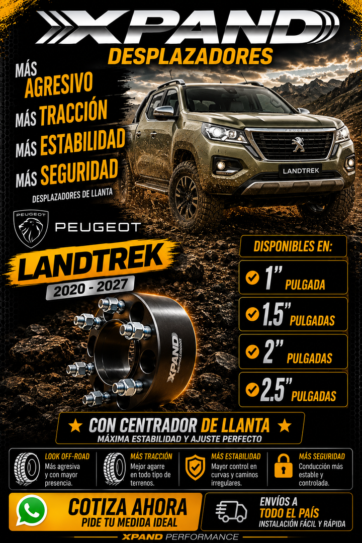 DESPLAZADOR DE LLANTAS | PEUGEOT LANDTREK