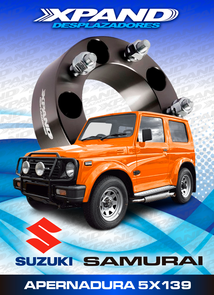 DESPLAZADORES DE LLANTA | SUZUKI SAMURAI