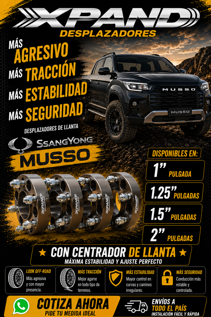 DESPLAZADOR | SSANGYONG MUSSO