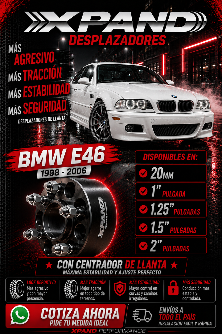 DESPLAZADORES | BMW E46